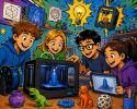 Veranstaltungsbild Einstieg in den 3D-Druck für Kinder ab 10 Jahren